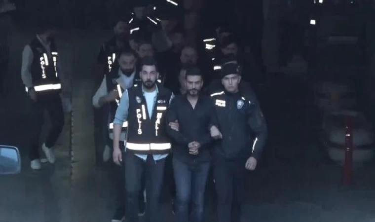 Polat çiftine operasyonda gözaltına alınan 18 kişi adliyeye sevk edildi