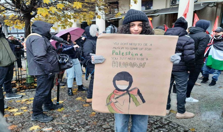 Polonyada binlerce kişi Filistine destek için yürüdü