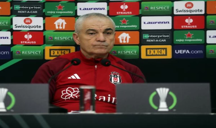 Rıza Çalımbay: Taraftar için, Beşiktaş için, ülke puanı için kazanmamız gerekiyor