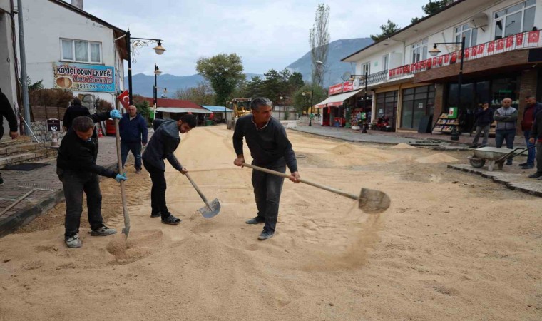 Safranboluda yol onarım çalışmaları