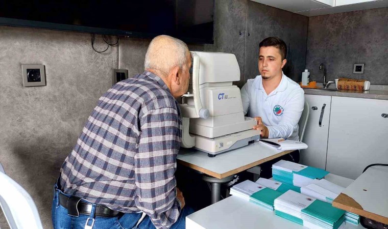 Sağlık tırı Kepezin mahallelerinde