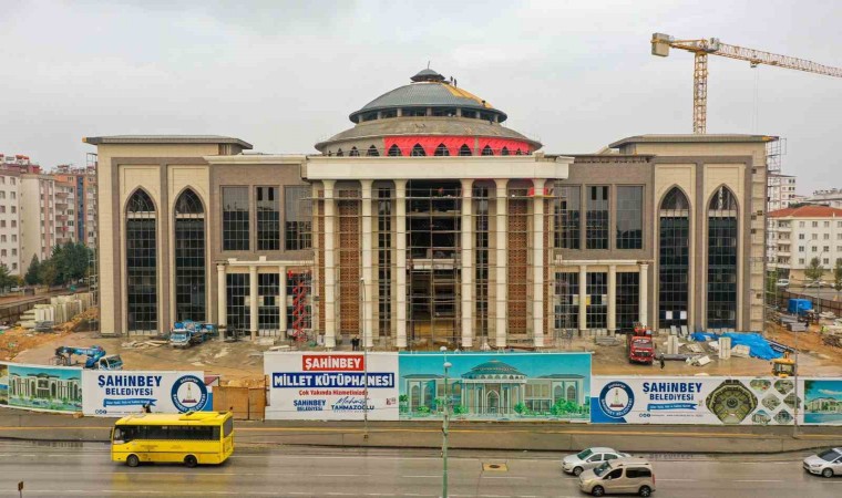 Şahinbey Millet Kütüphanesinde çalışmalar tüm hızıyla sürüyor