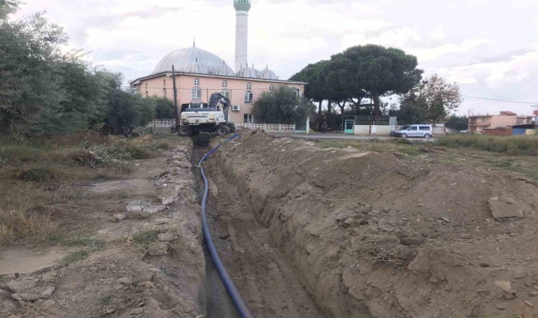 Salihli Sanayi Sitesine yeni içme suyu hattı