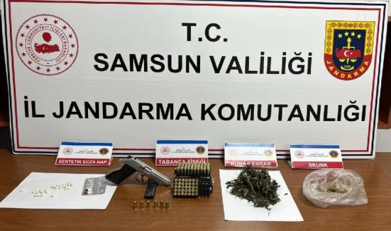 Samsun’da ağabey-kardeşe uyuşturucudan gözaltı