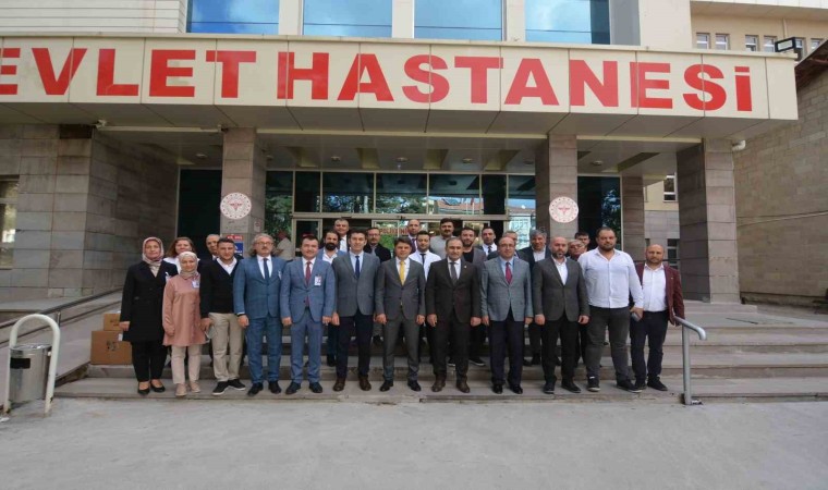 Sandıklı Devlet Hastanesinde değerlendirme ve plaket töreni yapıldı