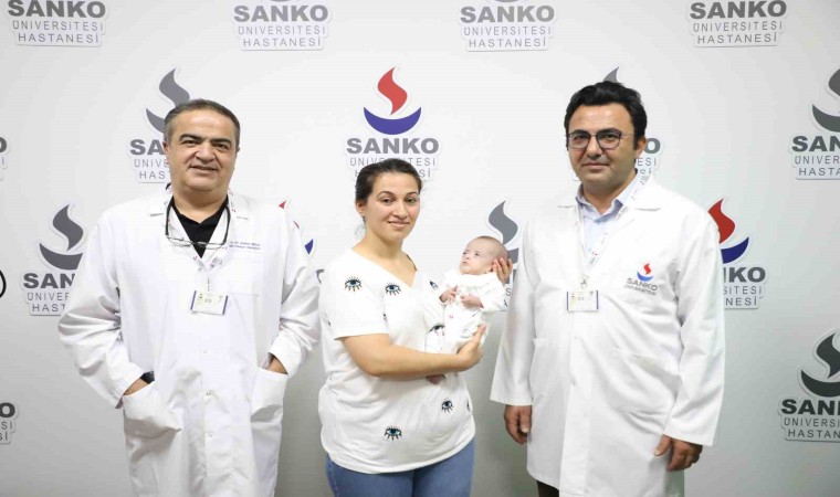 SANKO Üniversitesi Hastanesinde bebeğe kalp ameliyatı yapıldı