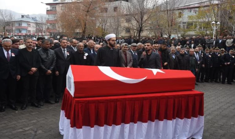 Şehit polis memuru, memleketi Bitlis’te son yolculuğuna uğurlandı