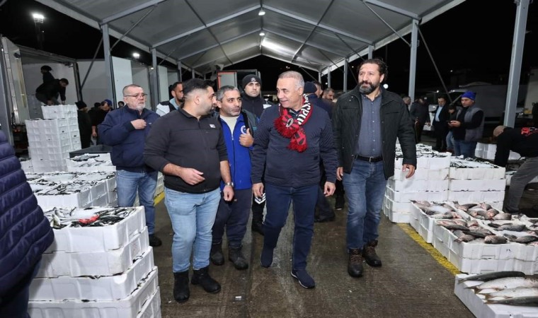 Sultangazi Belediye Başkanı Dursundan balıkçılara sürpriz ziyaret