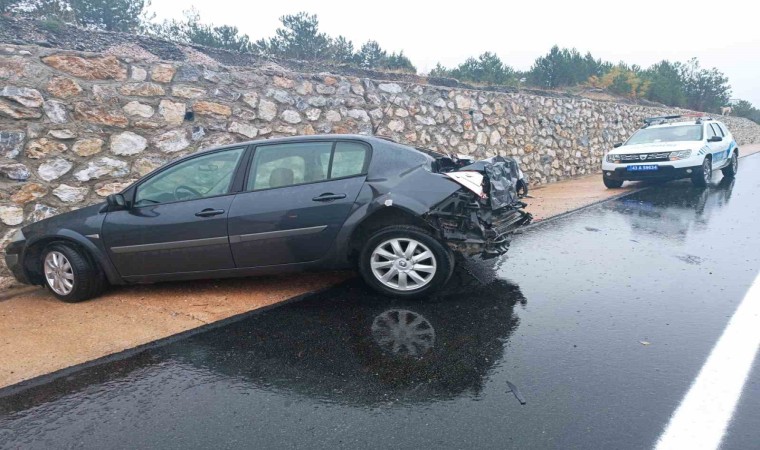 Tavşanlıda trafik kazası, 5 yaralı