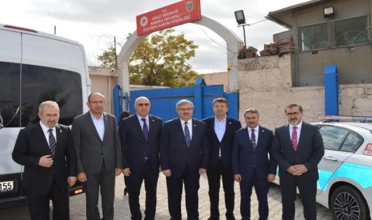 TBMM heyetinden Mardin’de Ceza İnfaz Kurumu’nda inceleme