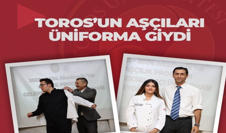 Torosun aşçıları üniforma giydi