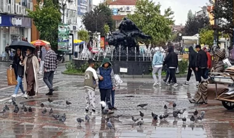 Trakya’da yağmur etkili oldu