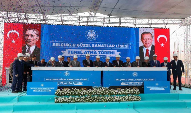 Türkiyenin en kapsamlı ve modern Güzel Sanatlar Lisesinin temeli atıldı