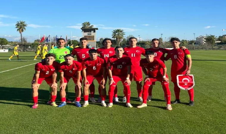 U19 Milli Takımı, Litvanya’yı 3-1 mağlup etti