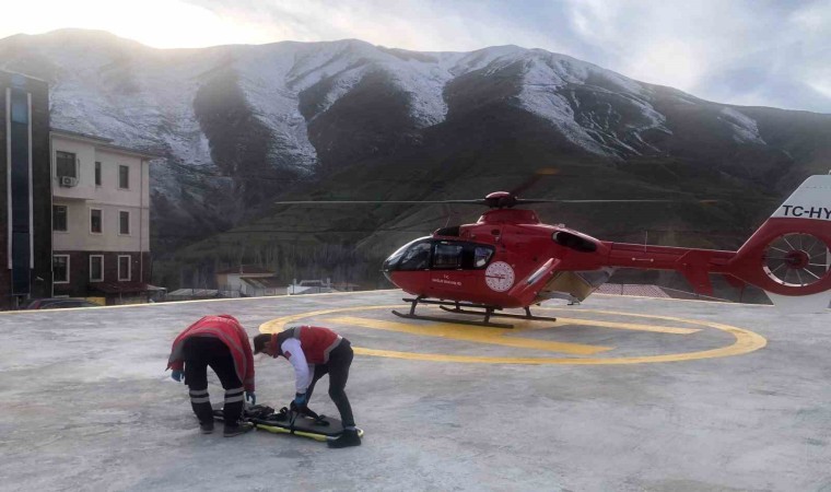 Vanda 2023 yılında 164 hasta ambulans helikopterle taşındı