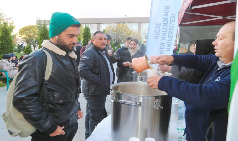 Vize Haftasında Çorbalar Niğde Belediyesinden