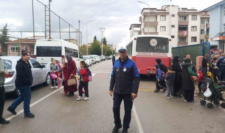 Yalovada eğitim güvenliği için sürekli denetim yapılıyor