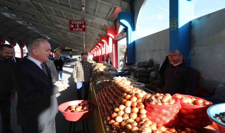 Yeni pazar yerine esnaflar hayran kaldı