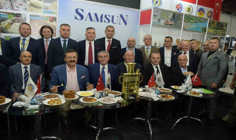 YÖREX Fuarında Samsun rüzgarı