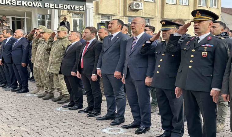 Yüksekovada 10 Kasım Atatürkü Anma Günü