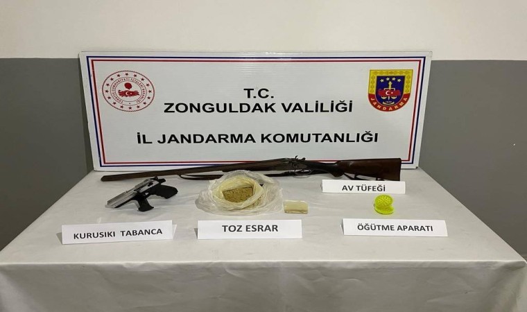 Zonguldakda uyuşturucu operasyonu: 4 tutuklama