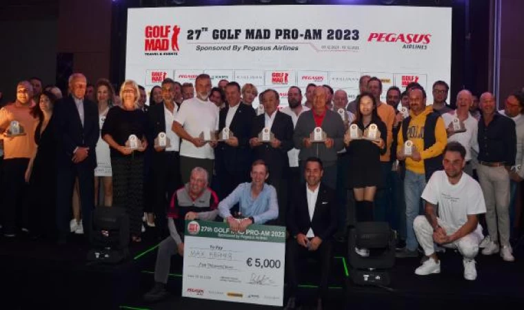 27. Golf Mad Golf Turnuvası’nda şampiyon Max Kramer