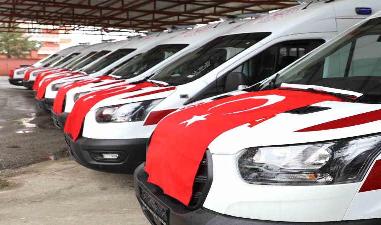 5 yılda 600 bin vakaya ulaşan ambulans ekipleri her ay Türkiyeyi 34 kere turlayacak kadar yol yapıyor