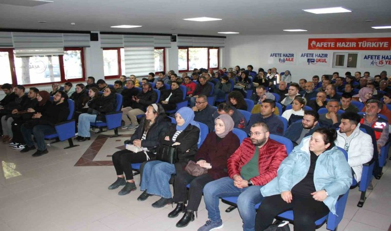 Afyonkarahisarda Koordineli Çalışma ve Olay Yeri Yönetimi eğitimi