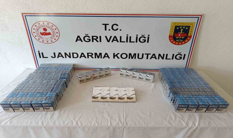 Ağrıda 655 paket kaçak sigara ele geçirildi