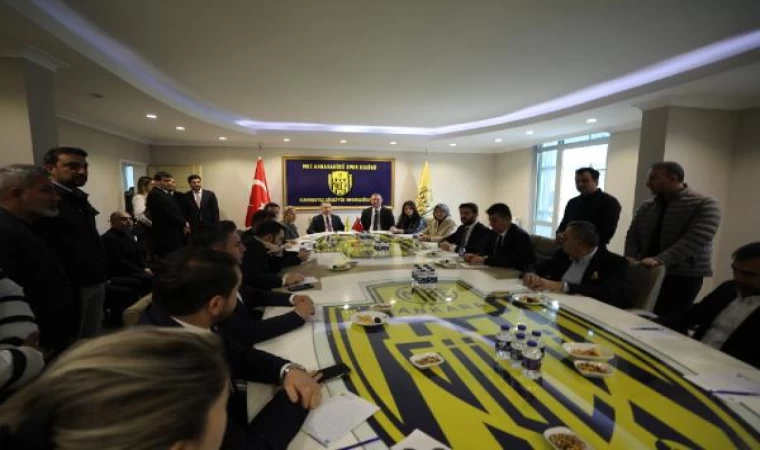 AK Parti milletvekillerinden MKE Ankaragücü’ne ziyaret