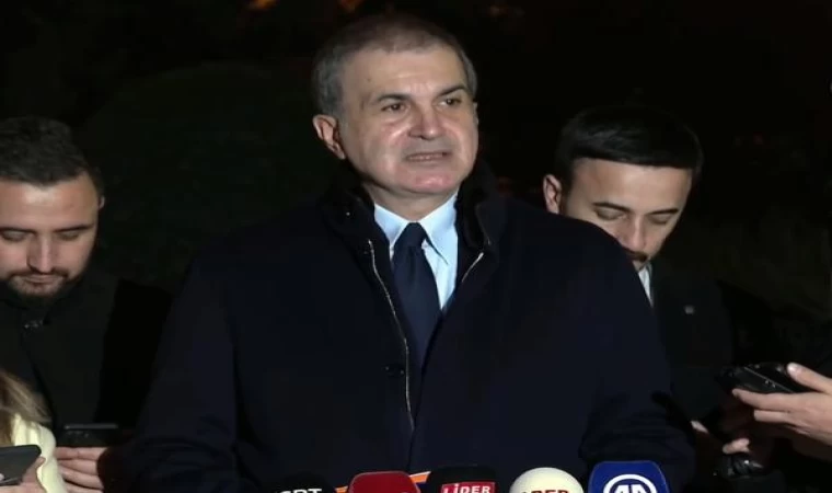 AK Parti’li Çelik: Bu bildiriye imza atmak için şart öne sürülmez