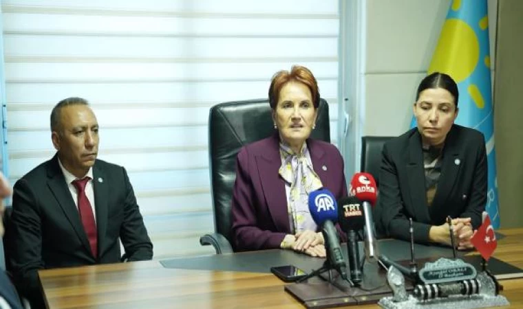 Akşener: Partimize yönelik kurumsal operasyon ortaya çıktı, savaş ilanı kabul ediyorum