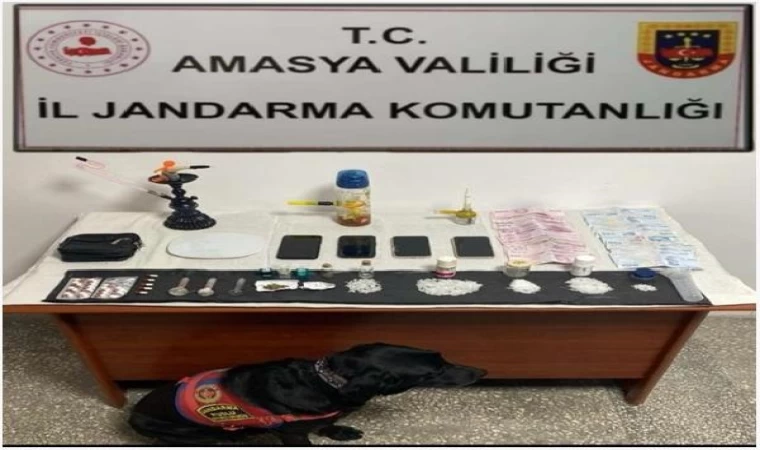 Amasya’da uyuşturucu ticaretine 3 tutuklama