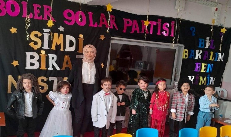 Anasınıfında 80li, 90lı yıllar etkinliği