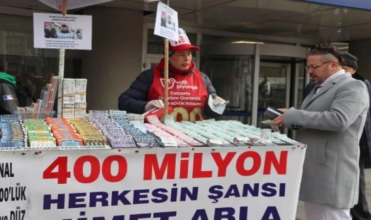 Ankara’da yılbaşı için Milli Piyango heyecanı