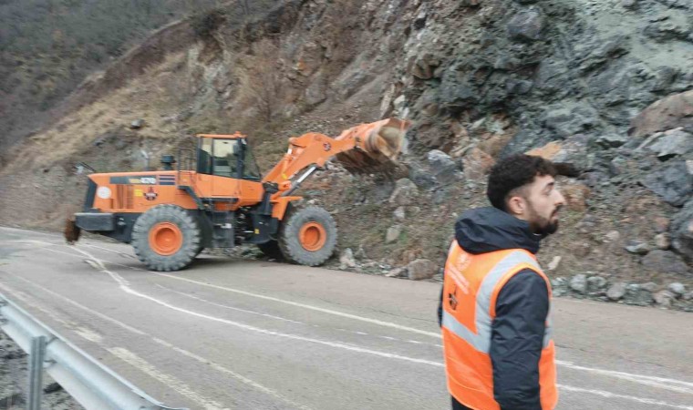 Artvinde heyelan sonucu bir kişi yaralandı