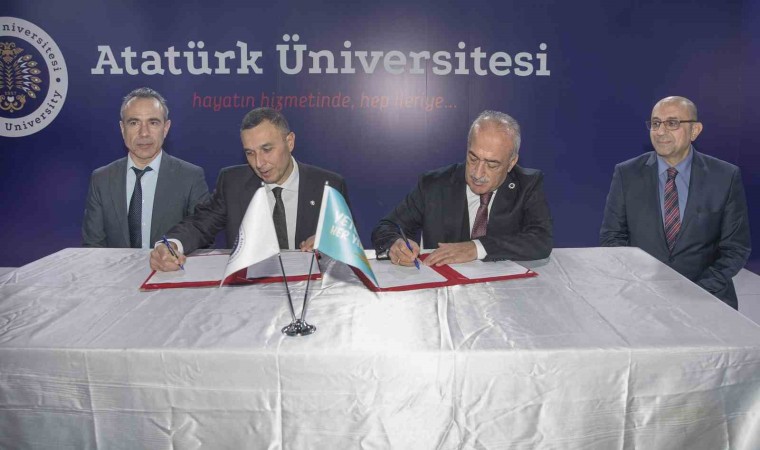 Atatürk Üniversitesi, iş birliği protokollerine bir yenisi daha ekledi