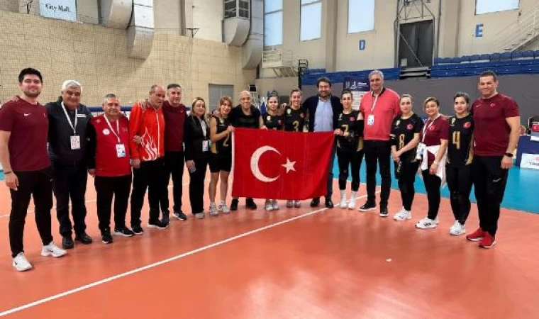 Avrupa şampiyonu Goalball Kadın Milli Takımı, yurda döndü