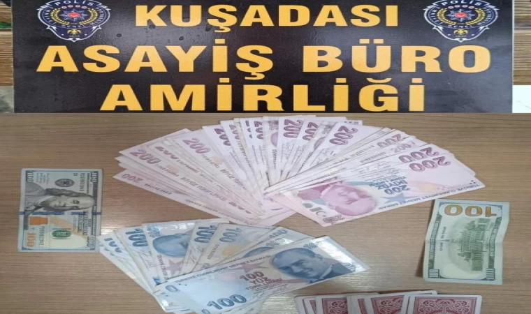 Aydın’da kumar oynarken yakalanan 8 kişiye 28 bin TL ceza