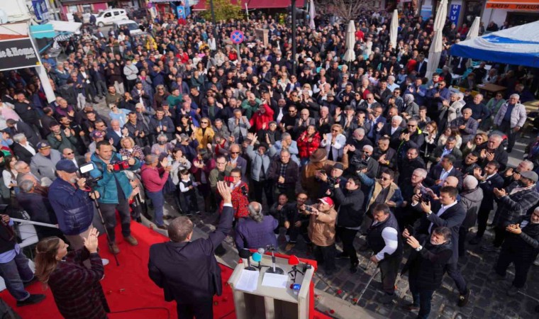 Ayvalık Belediye Başkanı Mesut Ergin sahaya indi