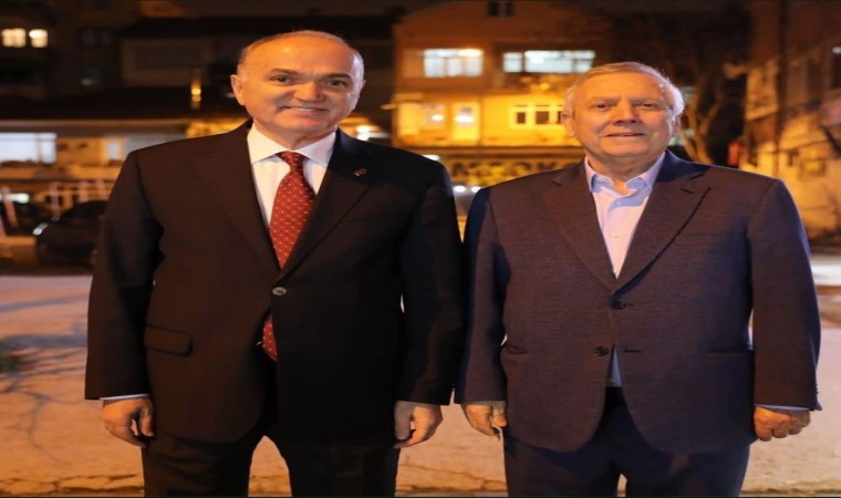 Aziz Yıldırım Başkan Özlüyü ziyaret etti