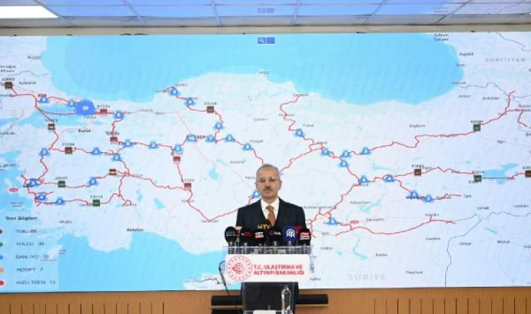 Bakan Uraloğlu: Tren gecikmelerini minimum seviyeye çekmeyi hedefliyoruz