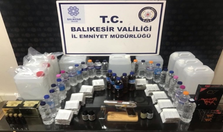 Balıkesirde sahte alkolden ölüm şüphesi