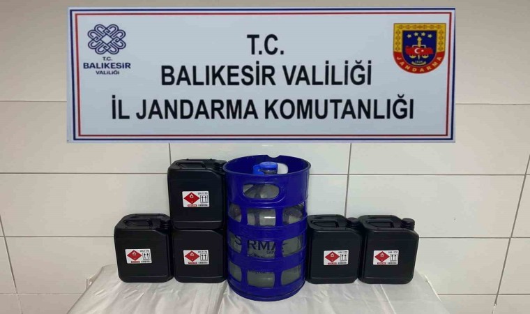 Balıkesirde yılbaşı öncesi kaçak ve sahte alkol operasyonu