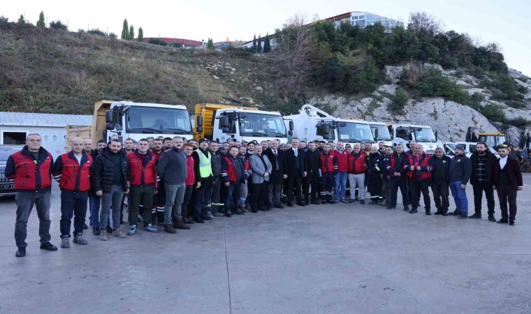 Başkan Alan, su ve kanalizasyon işleri personeli ile bir araya geldi