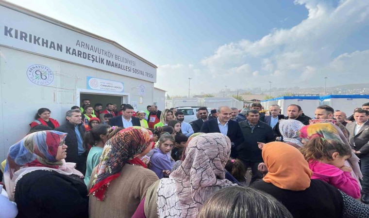 Başkan Baltacıdan depremzede çifte sürpriz ziyaret