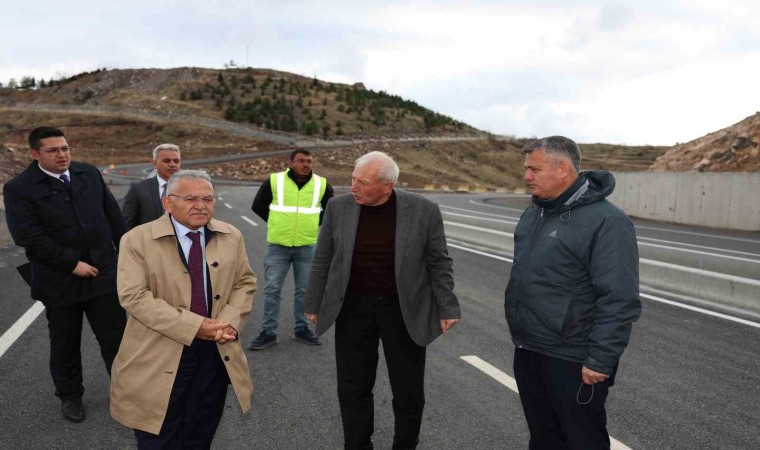 Başkan Büyükkılıç: “OSByi Talasa bağlayacak 70 milyon TLlik yol, trafiğe açıldı”