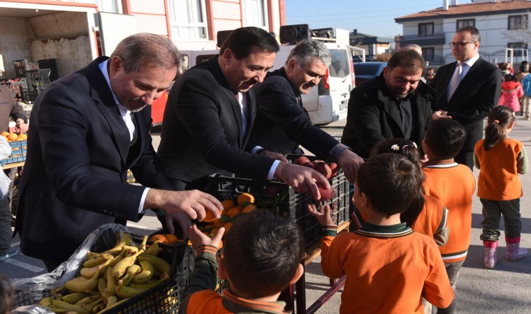 Başkan Kılca, Yerli Malı Haftasında öğrencilerle buluştu