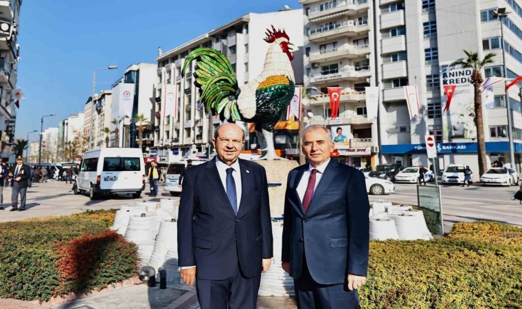 Başkan Zolan, KKTC Cumhurbaşkanı Tatara Denizliyi anlattı