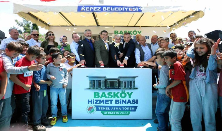 Başköyün hizmet binası açılışa hazır